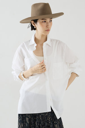 ザ ストア バイシー/THE STORE by C’の【予約販売】【COCUCA】ベーシックシャツプレミアム(110400/110403)