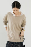 【DENIM DELIGHT DAYS】【別注】オフショルダースエット