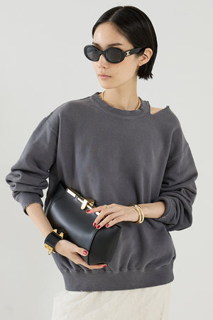 ザ ストア バイシー/THE STORE by C’の【予約販売】【DENIM DELIGHT DAYS】【別注】スリットショルダースエット(110100/110105)