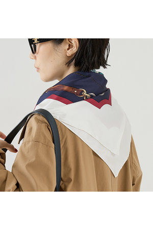 ザ ストア バイシー/THE STORE by C’の【予約販売】【ASAUCE MELER】【別注】シルクスカーフ(140100/140103)