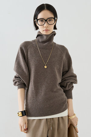 ザ ストア バイシー/THE STORE by C’の【予約販売】【COCUCA】ウールカシミヤタートル(110300/110301)