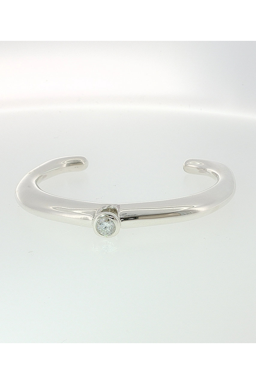 エネイ/ENEYの【受注生産】MINORI SV925 ダイヤモンドバングル(シルバー/034-06-1)