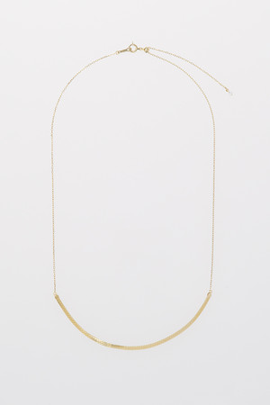 エネイ/ENEYのHERRINGBONEンチェーンネックレス(150200/150201)