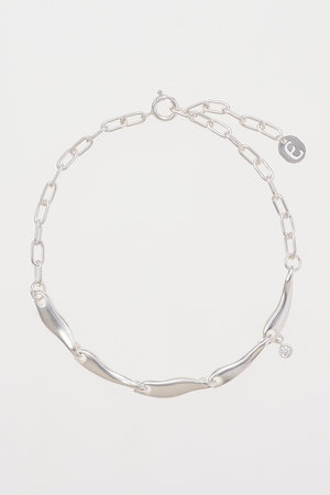 エネイ/ENEYの【FLOW】 SV925 チェーンブレスレット(150300/150302)