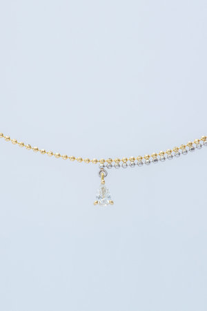 エネイ/ENEYの【受注生産】PIXEL0.1カラットペアーチェーンネックレス(150200/150201)