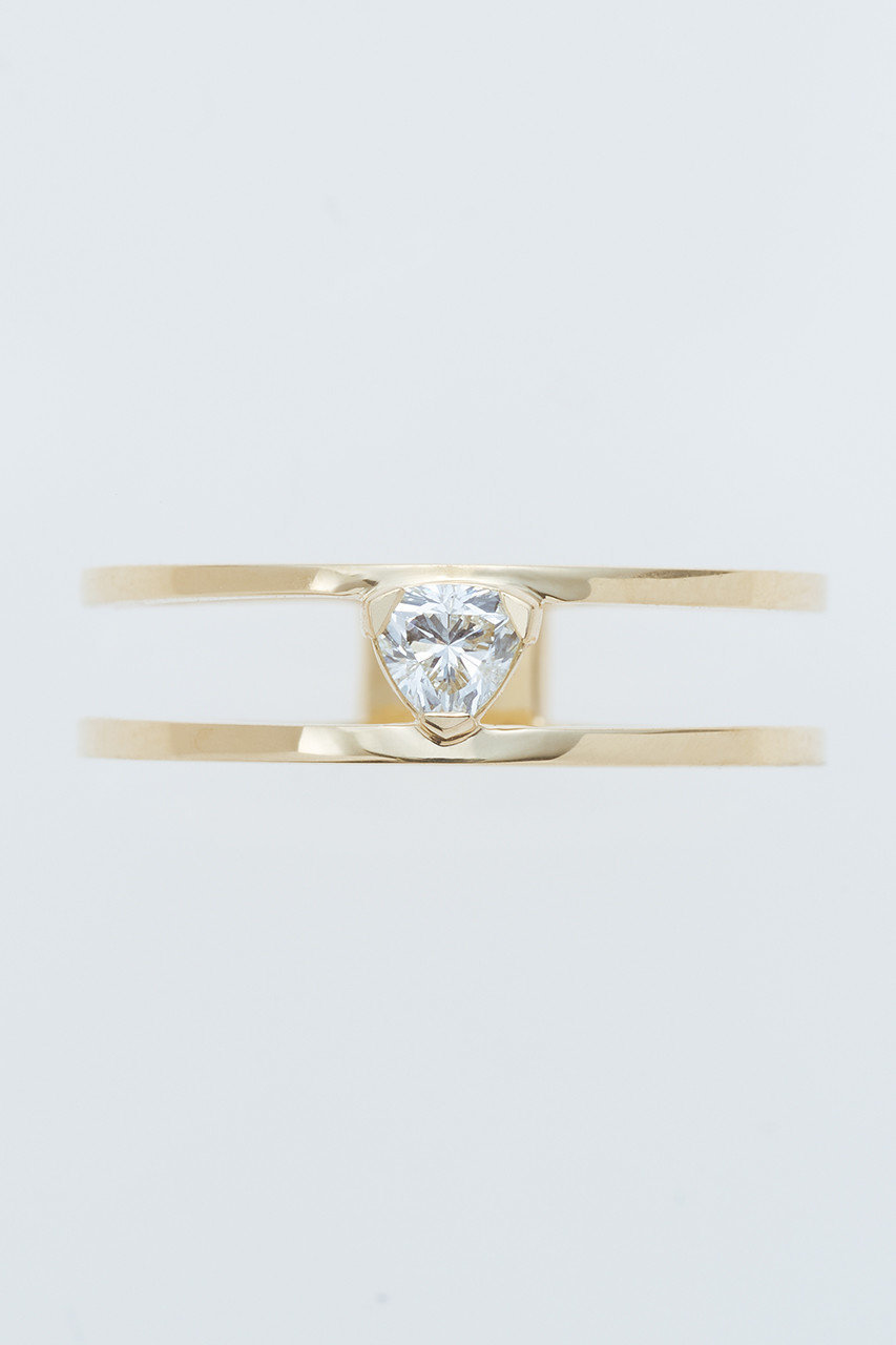 ENEY TRILLION パラレルリング (ゴールド, 11) エネイ ELLE SHOP