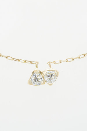 エネイ/ENEYの【受注生産】TRILLION ツインダイヤモンドネッレス(150200/150201)