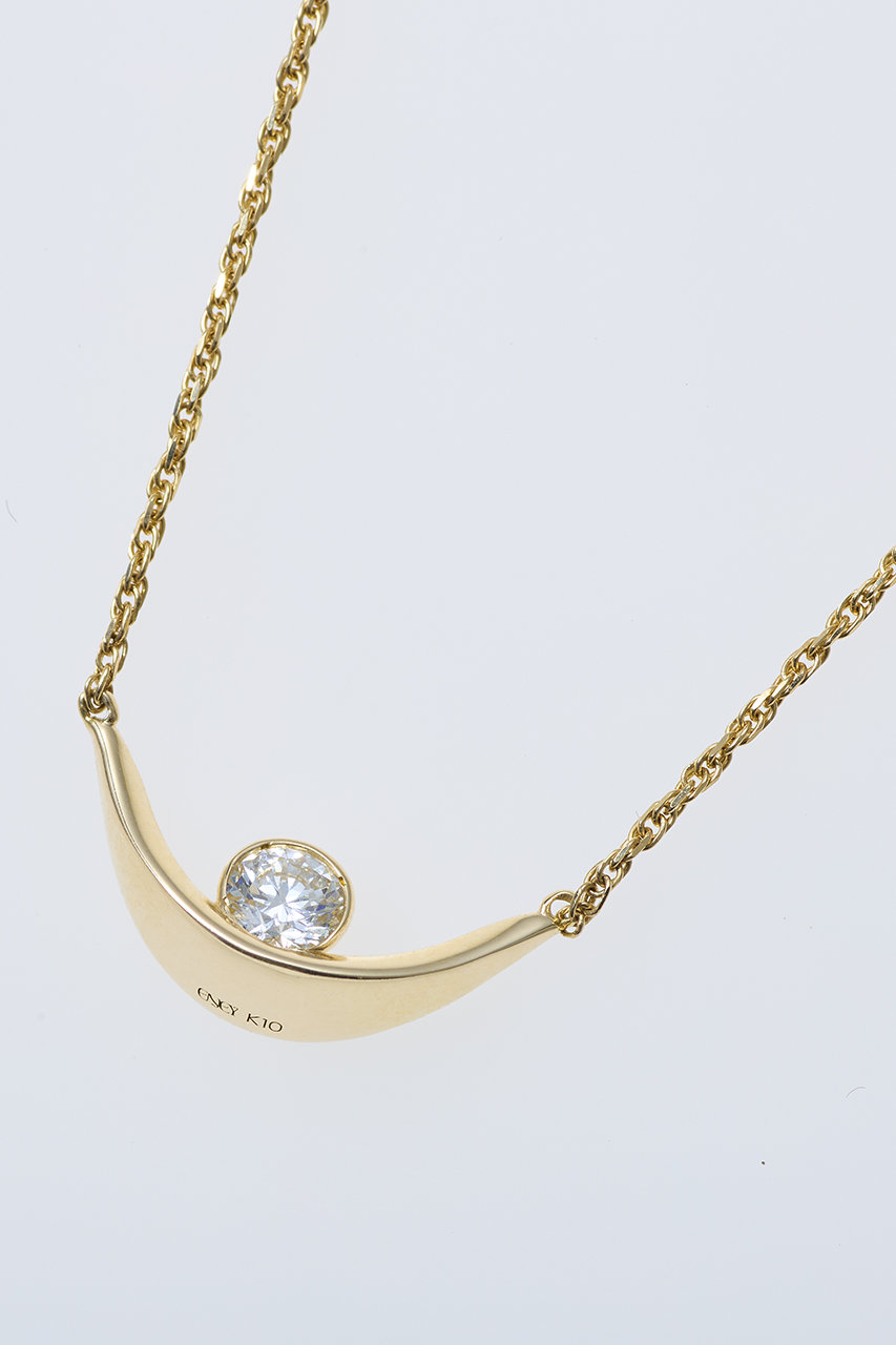 エネイ/ENEYの【受注生産】Soil K10YG ダイヤモンド ネックレス(イエローゴールド/032-02-1)