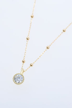 エネイ/ENEYのTSUTA K10ダイヤモンドチェーンネックレス(150200/150201)