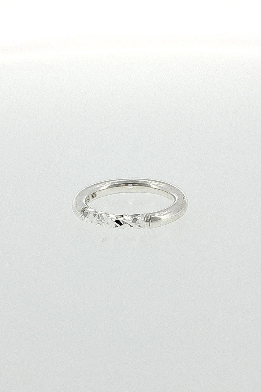 エネイ/ENEYのQuartz SV925ランダムカットリング(シルバー/035-01-3)