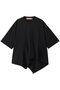 SMOOTH コットンドレープトップス ルームエイト/Room no.8 ブラック