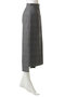 【Room no.8 BLACK】ウールカシミヤ ベント スカート ルームエイト/Room no.8