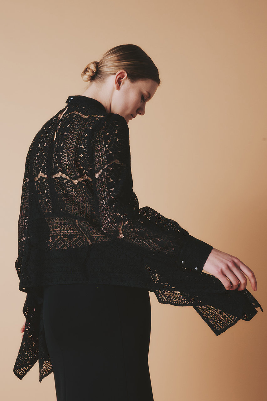 Room no.8(ルームエイト)｜【Room no.8 BLACK】COTTON コード レース