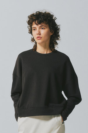 ルームエイト/Room no.8のDOUBLE AIR ドロップショルダー スウェット(110100/110105)