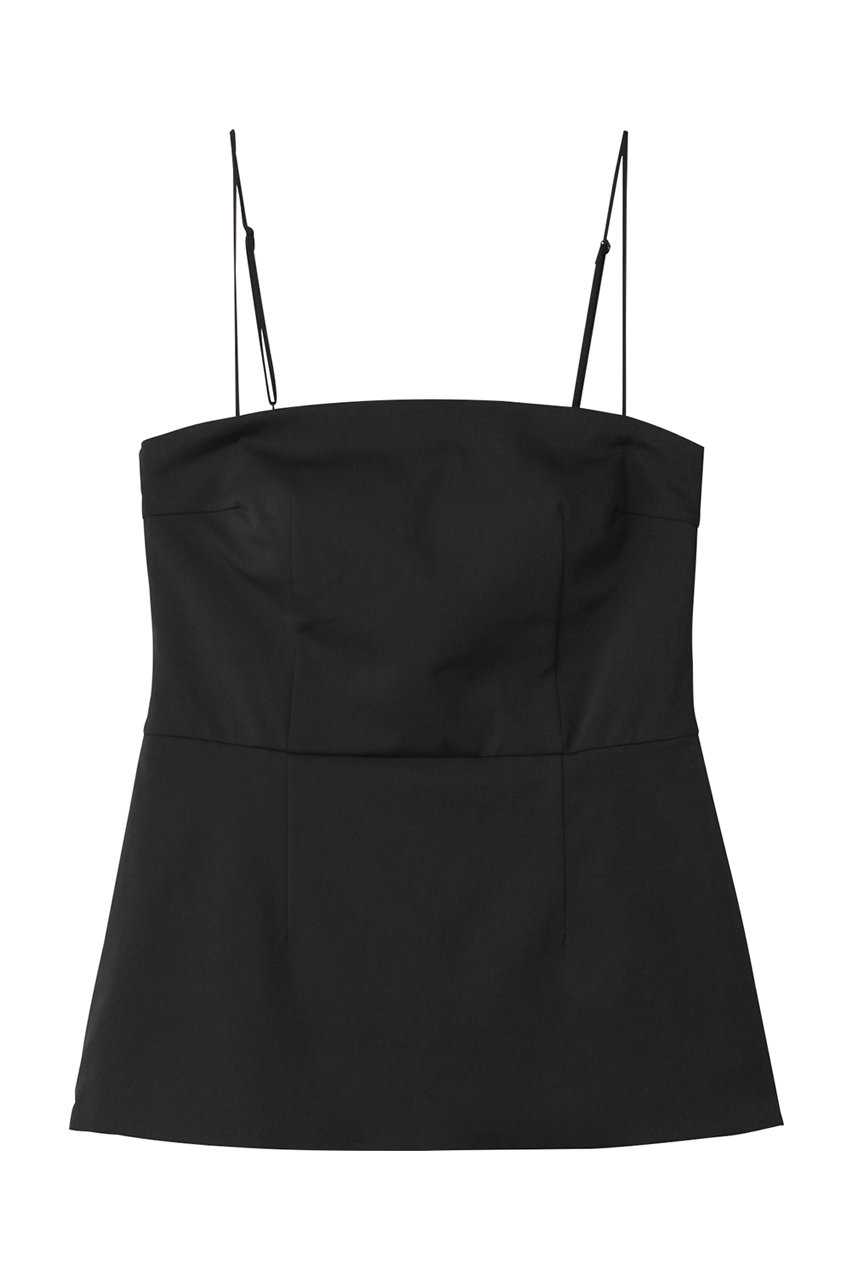 Room no.8 【Room no.8 BLACK】グログラン ベアトップ (ブラック, 1) ルームエイト ELLE SHOP Room no.8 【Room no.8 BLACK】グログラン ベアトップ (ブラック, 1) ルームエイト ELLE SHOP