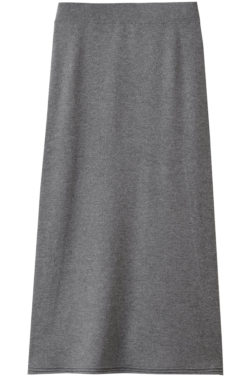 Room no.8 カシミヤ ロング タイト スカート (グレー, F) ルームエイト ELLE SHOP Room no.8 カシミヤ ロング タイト スカート (グレー, F) ルームエイト ELLE SHOP