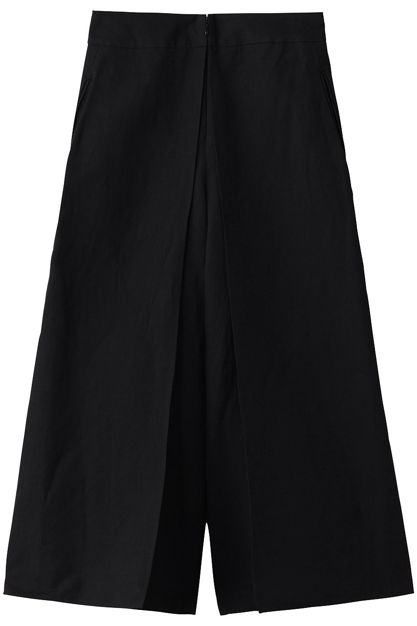 ルームエイト/Room no.8の【Room no.8 BLACK】LINEN ROLLED パンツ(ブラック/BR8P-55-48520)