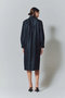 【Room no.8 BLACK】TRIACETATE/TWILL COMBI LACE ドレス ルームエイト/Room no.8