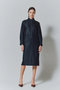 【Room no.8 BLACK】TRIACETATE/TWILL COMBI LACE ドレス ルームエイト/Room no.8