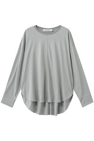 ルームエイト/Room no.8のテンセル ラウンドヘム ロングスリーブ　Tシャツ(110100/110103)