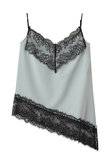 【Room no.8 BLACK】TRICOT with レース キャミ