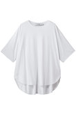TENCEL ラウンドヘム ハーフスリーブ Tシャツ ルームエイト/Room no.8