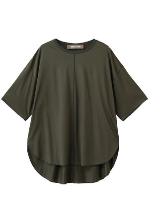 ルームエイト/Room no.8のTENCEL ラウンドヘム ハーフスリーブ Tシャツ(110100/110102)