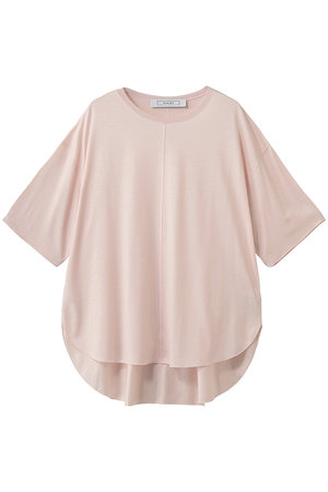 ルームエイト/Room no.8のTENCEL ラウンドヘム ハーフスリーブ Tシャツ(110100/110102)