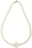 Flower pearl ネックレス