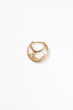 プラウ/PLOWのZodiac Moon ピアス（片耳用）(150100/150101)