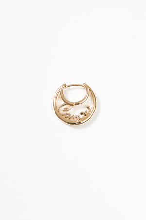 プラウ/PLOWのZodiac Moon ピアス（片耳用）(150100/150101)