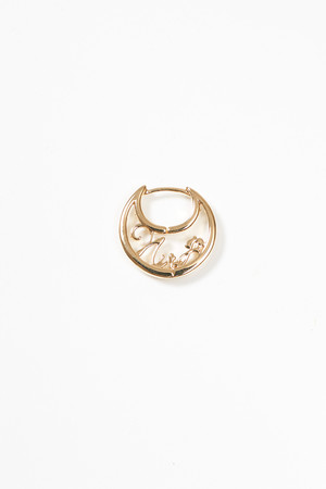 プラウ/PLOWのZodiac Moon ピアス（片耳用）(150100/150101)