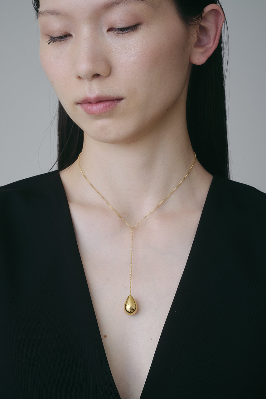 PLOW(プラウ)｜Drop Line ネックレス L/ゴールド の通販｜ELLESHOP 