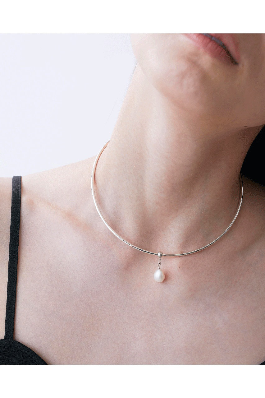 PLOW Charm Pearl Necklace shortタイプ PLOW Charm Pearl Necklace shortタイプ - メルカリ