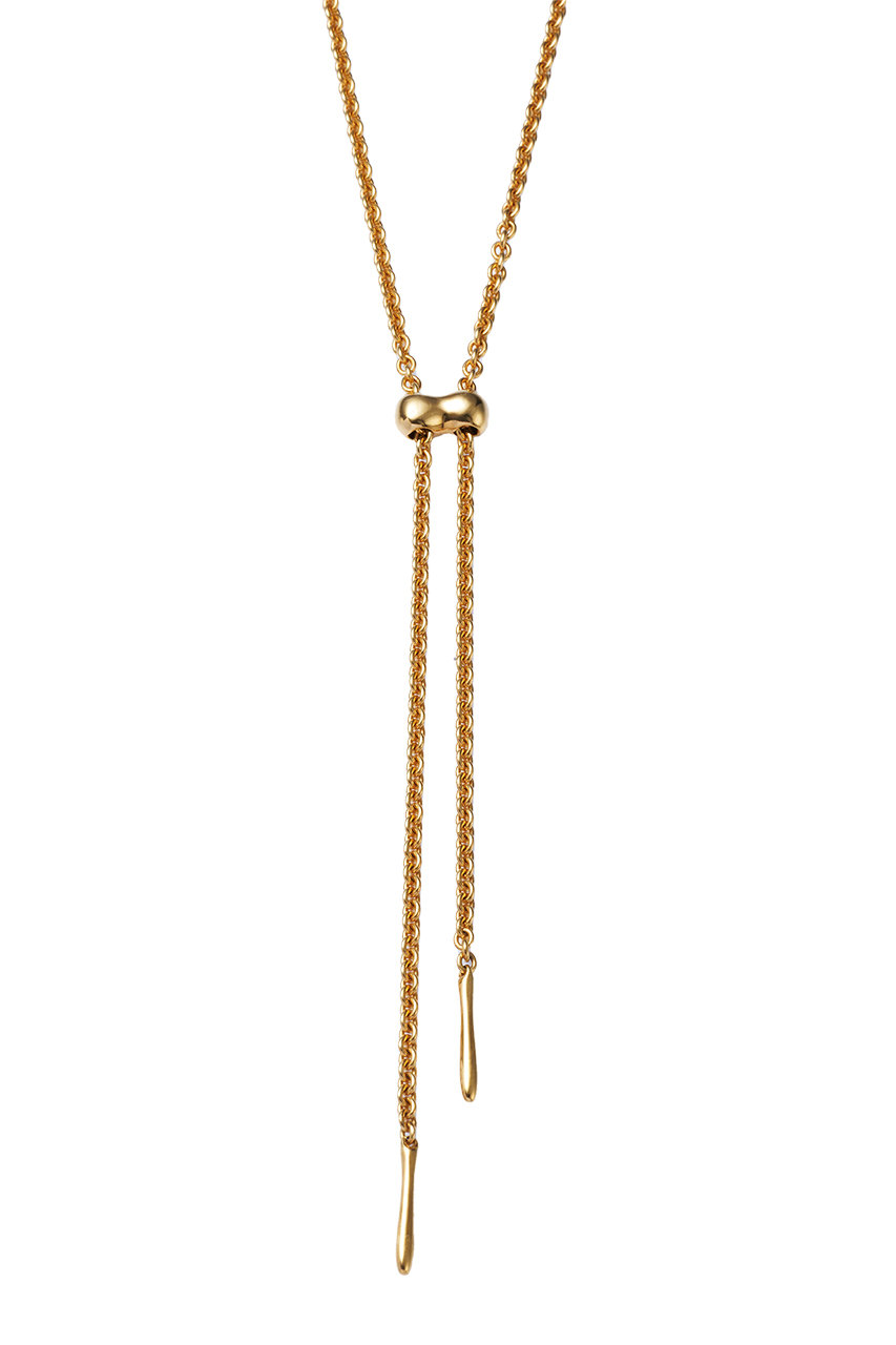 PLOW Cord ネックレス 90cm (ゴールド, 90cm) プラウ ELLE SHOP PLOW Cord ネックレス 90cm (ゴールド, 90cm) プラウ ELLE SHOP