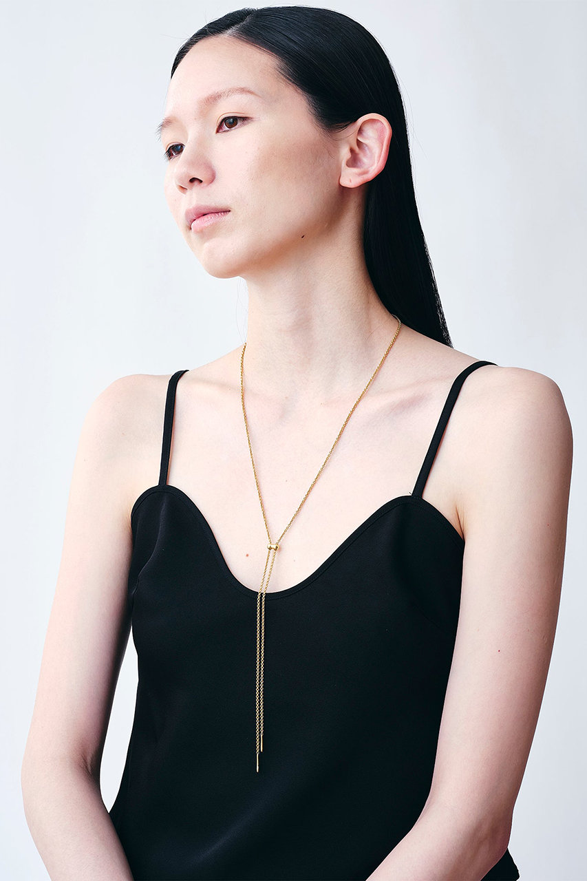 PLOW(プラウ)|Cord ネックレス 90cm/ゴールド の通販|ELLESHOP PLOW(プラウ)|Cord ネックレス 90cm/ゴールド の通販|ELLESHOP