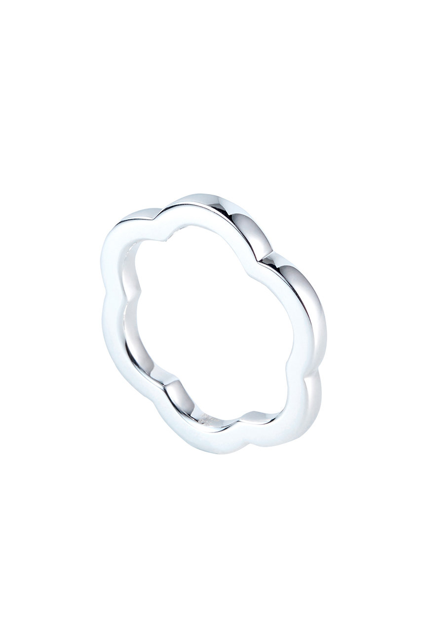 PLOW(プラウ)｜Flower Line リング S/シルバー の通販｜ELLESHOP