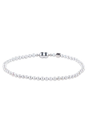 プラウ/PLOWのSculptual Pearl ブレスレット S(150300/150302)