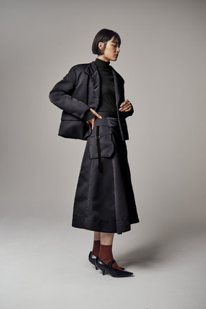 ティーチ/TEECHIの「ウォームドエアーブルゾン」ミリタリーサテン(110800/110802)