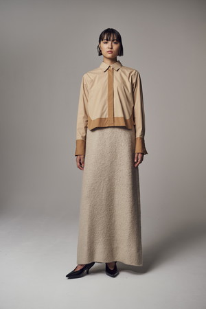 ティーチ/TEECHIの「グッドリービングシャツ」ソリッドコットン(110400/110403)