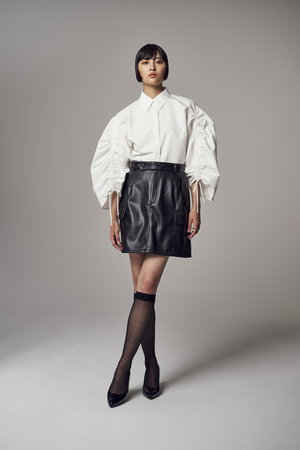 ティーチ/TEECHIの「エアバルーンブラウス」リッチタフタ(110400/110403)