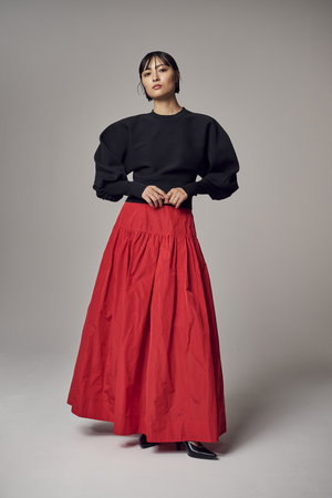 ティーチ/TEECHIの「バルーンスリーブグラマラスニット」ウォッシャブルヤーン(110300/110301)