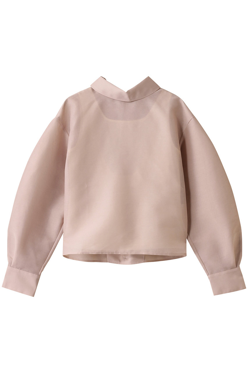 TEECHI 2WAYオーガンジーブラウス (ピンク, 1) ティーチ ELLE SHOP TEECHI 2WAYオーガンジーブラウス (ピンク, 1) ティーチ ELLE SHOP