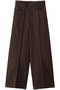 エアータッチツイルワイドパンツ ティーチ/TEECHI ブラウン
