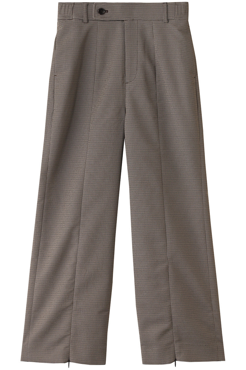 ティーチ/TEECHIのシアーフレアパンツ(ブラウン/TW01-SN1313BLK38)