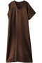 ドレープクロスワンピース ティーチ/TEECHI ブラウン