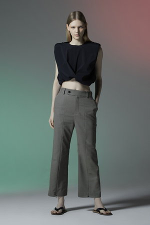 ティーチ/TEECHIのショルダーパッドブラウス(110400/110401)