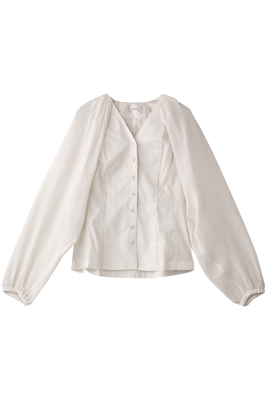 シアーボレロコンビブラウス