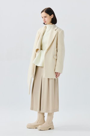 ティーチ/TEECHIのウールミックスシャギーコート(110900/110902)