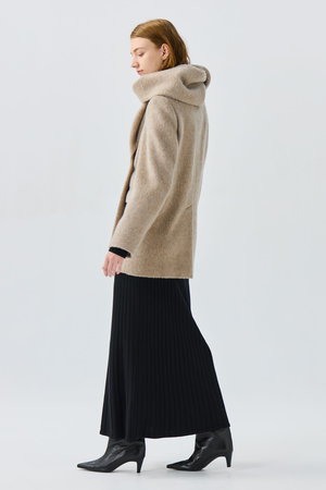 ティーチ/TEECHIのウールミックスシャギーコート(110900/110902)